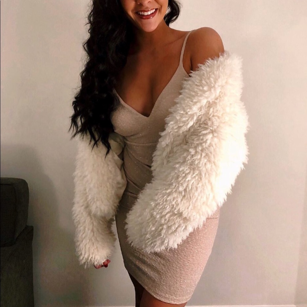 White Fur Coat